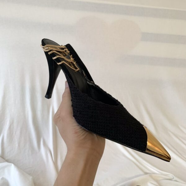 Yves Saint Laurent #4134 Women Fashionable High-Heeled Shoes - Image 6