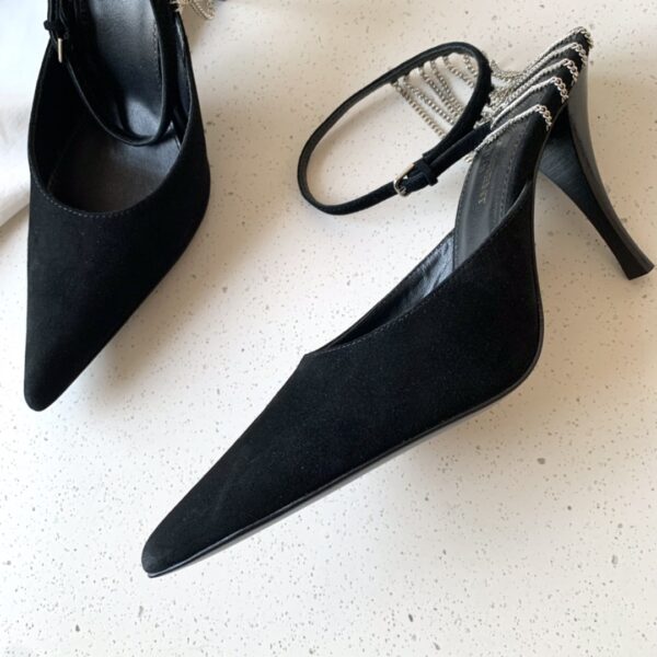 Yves Saint Laurent #4137 Women Fashionable High-Heeled Shoes - Image 3