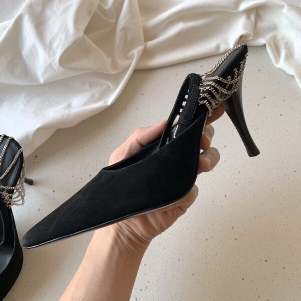 Yves Saint Laurent #4137 Women Fashionable High-Heeled Shoes - Image 4