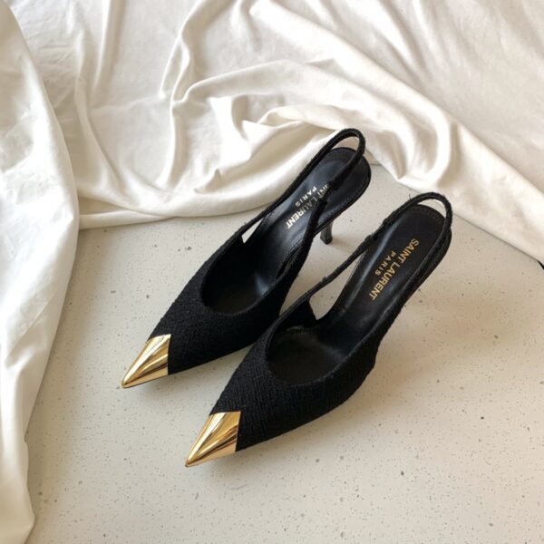 Yves Saint Laurent #4143 Women Fashionable High-Heeled Shoes - Image 3
