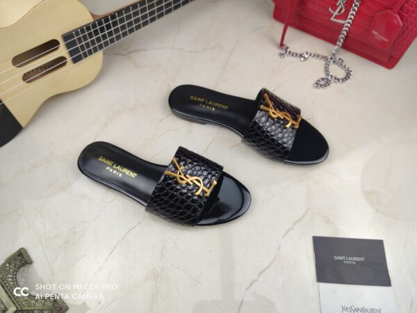 Yves Saint Laurent #29011 Fashionable Slippers - Image 5