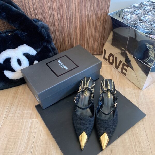 Yves Saint Laurent #32471 Women Fashionable High-Heeled Shoes - Image 4