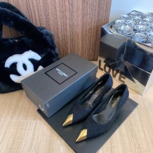 Yves Saint Laurent #32483 Women Fashionable High-Heeled Shoes