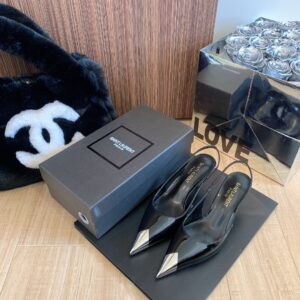 Yves Saint Laurent #32499 Women Fashionable High-Heeled Shoes