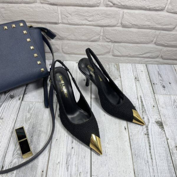 Yves Saint Laurent #34521 Fashionable High-Heeled Shoes - Image 4