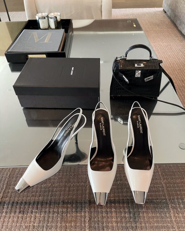 Yves Saint Laurent #35822 Fashionable High-Heeled Shoes - Image 3