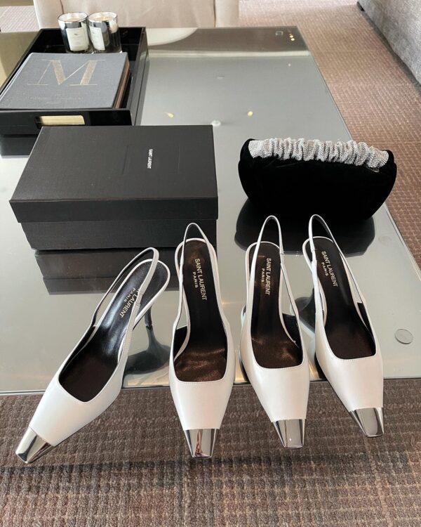 Yves Saint Laurent #35837 Fashionable High-Heeled Shoes - Image 2