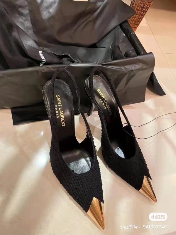 Yves Saint Laurent #58951 Fashionable High-Heeled Shoes - Image 4