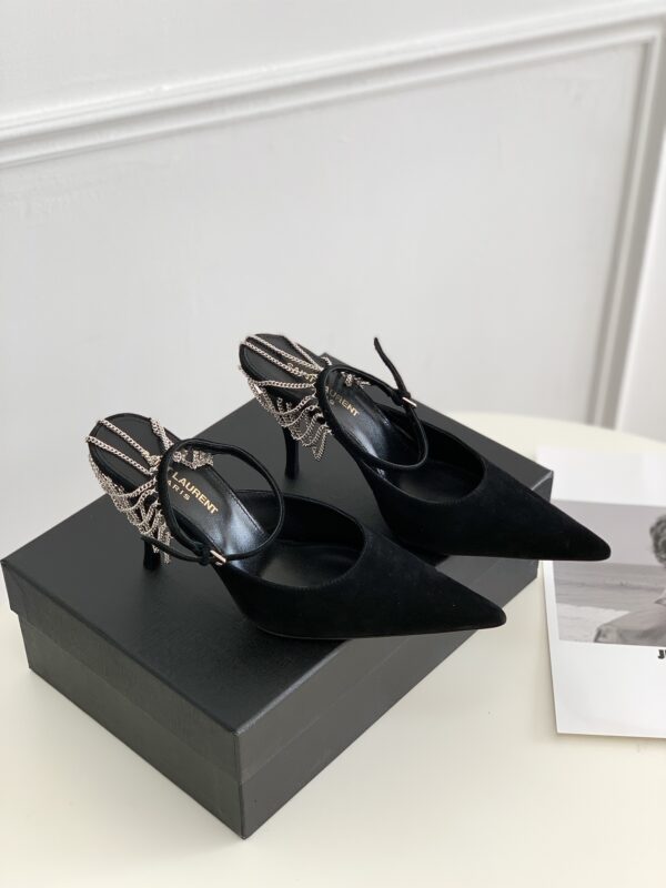 Yves Saint Laurent #59121 Fashionable High-Heeled Shoes - Image 2