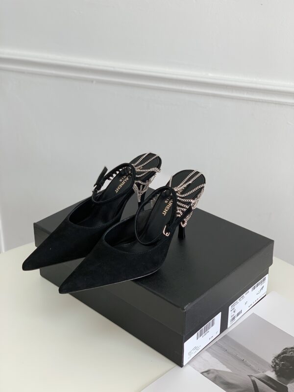 Yves Saint Laurent #59121 Fashionable High-Heeled Shoes - Image 4
