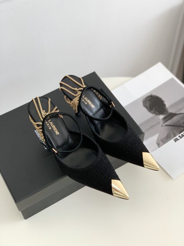Yves Saint Laurent #59124 Fashionable High-Heeled Shoes - Image 2