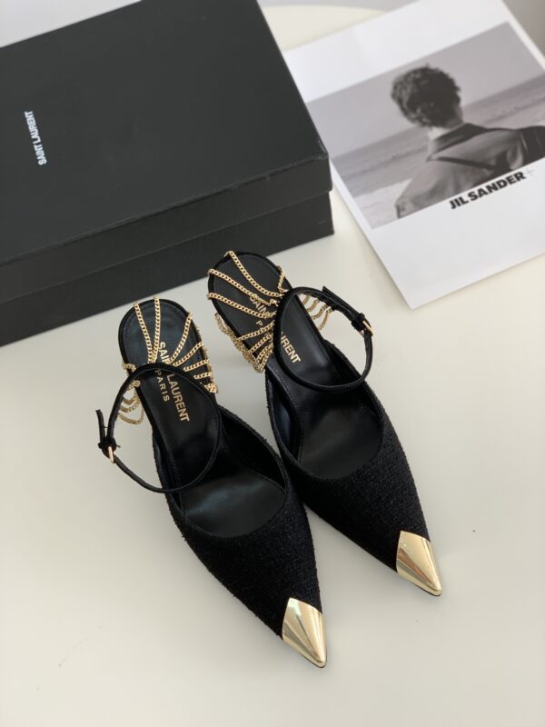 Yves Saint Laurent #59124 Fashionable High-Heeled Shoes - Image 3