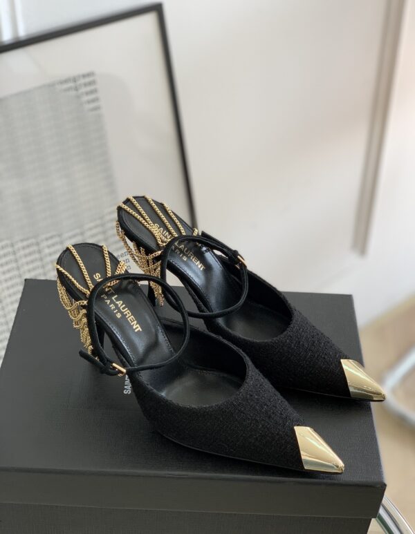 Yves Saint Laurent #59124 Fashionable High-Heeled Shoes - Image 5