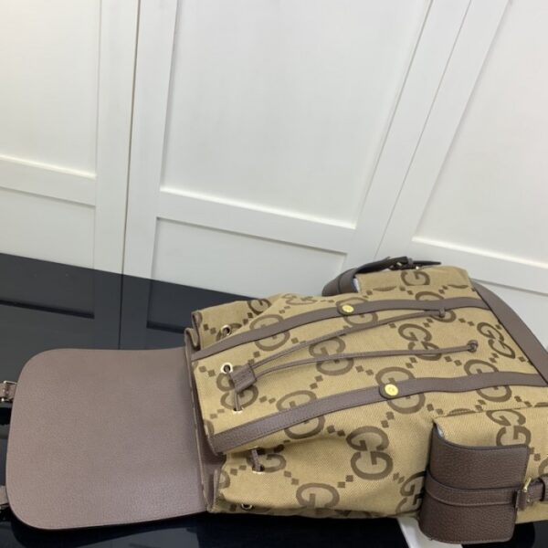Gucci Backpack with jumbo GG ‎678829 - Image 6