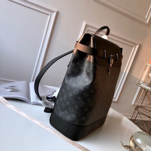 LV steamer backpack monogram eclipse canvas M44052 - Image 2