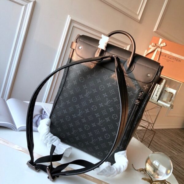 LV steamer backpack monogram eclipse canvas M44052 - Image 3