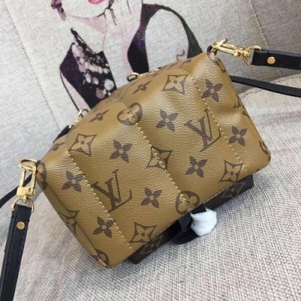 LV palm springs backpack mini monogram reverse canvas M42411 - Image 6