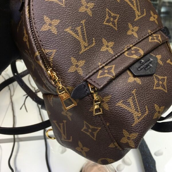 LV palm springs backpack mini monogram canvas M41562 - Image 2