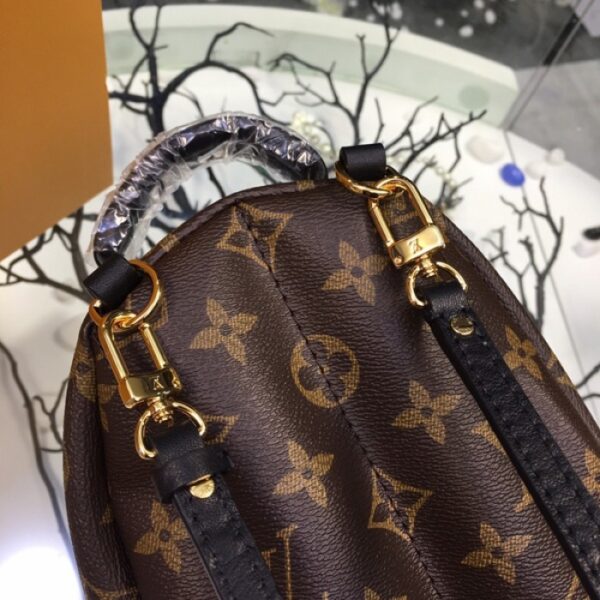 LV palm springs backpack mini monogram canvas M41562 - Image 4