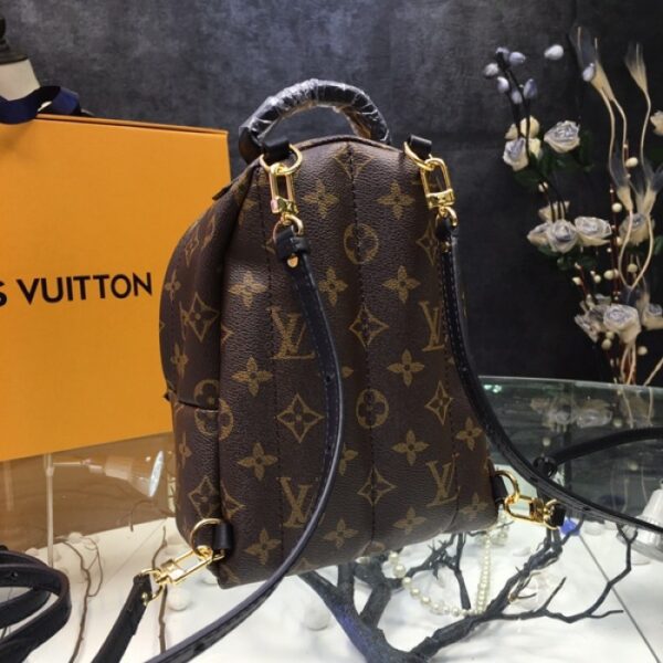 LV palm springs backpack mini monogram canvas M41562 - Image 5