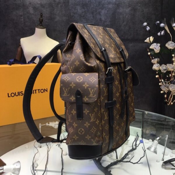 LV christopher pm monogram macassar backpack M43735 - Image 2