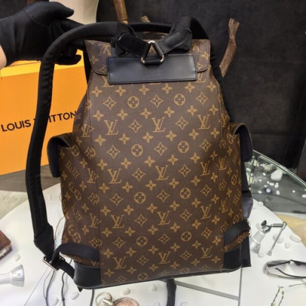 LV christopher pm monogram macassar backpack M43735 - Image 3