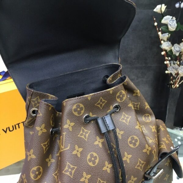 LV christopher pm monogram macassar backpack M43735 - Image 6