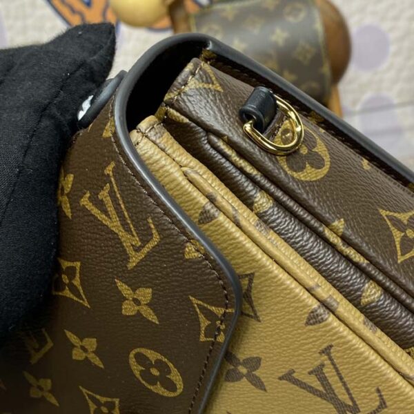 Louis Vuitton Monogram and Monogram Reverse Pochette Metis Backpack M11941 - Image 6