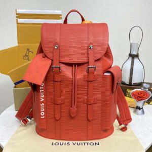 Louis Vuitton Epi XL grained leather Christopher MM M23764