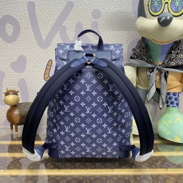 Louis Vuitton Monogram Bleach Canvas Christopher MM M46805 - Image 3