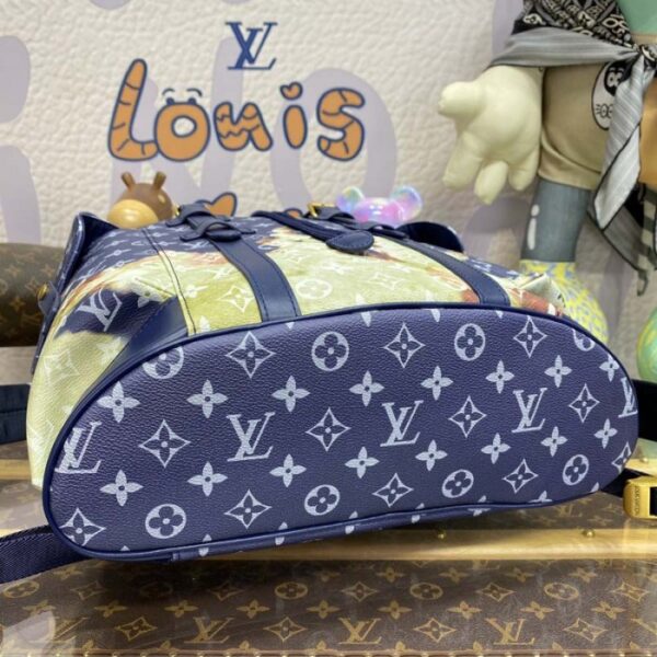 Louis Vuitton Monogram Bleach Canvas Christopher MM M46805 - Image 4