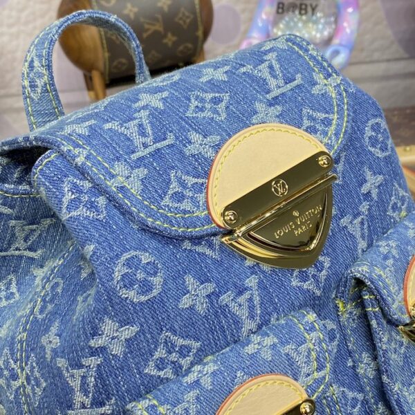 Louis Vuitton Monogram Denim Venice Backpack M46836Louis Vuitton Monogram Denim Venice Backpack M46836 - Image 4