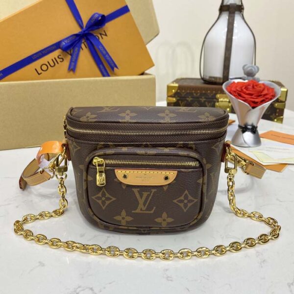 Louis Vuitton Monogram canvas Mini Bumbag M82335
