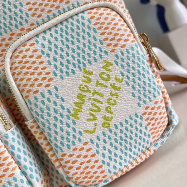 Louis Vuitton Damier Heritage Backpack Multipocket N40735 - Image 4