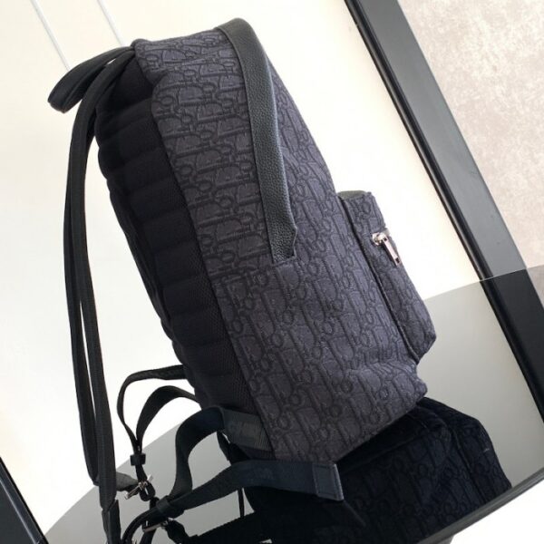 Dior Rider Backpack Black Dior Oblique Jacquard - Image 2