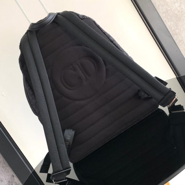 Dior Rider Backpack Black Dior Oblique Jacquard - Image 3