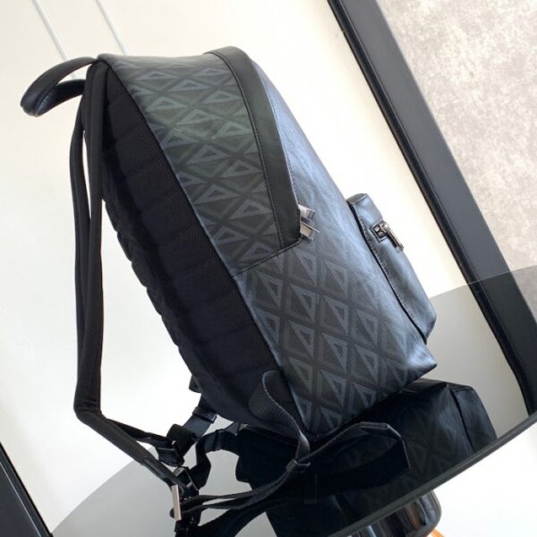 Dior Rider Backpack Dior Black CD Diamond Canvas - Image 2
