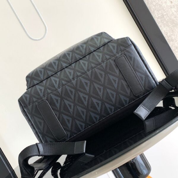 Dior Rider Backpack Dior Black CD Diamond Canvas - Image 4