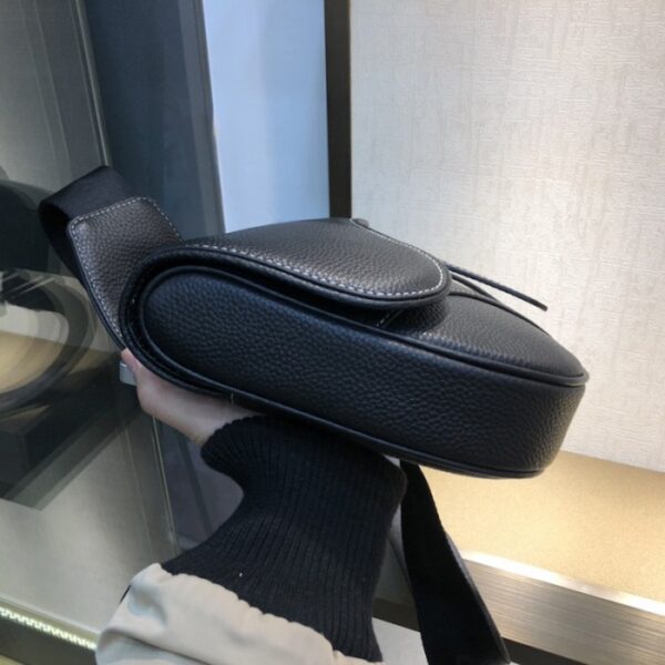 Dior Saddle Bag Black Grained Calfskin - Image 4