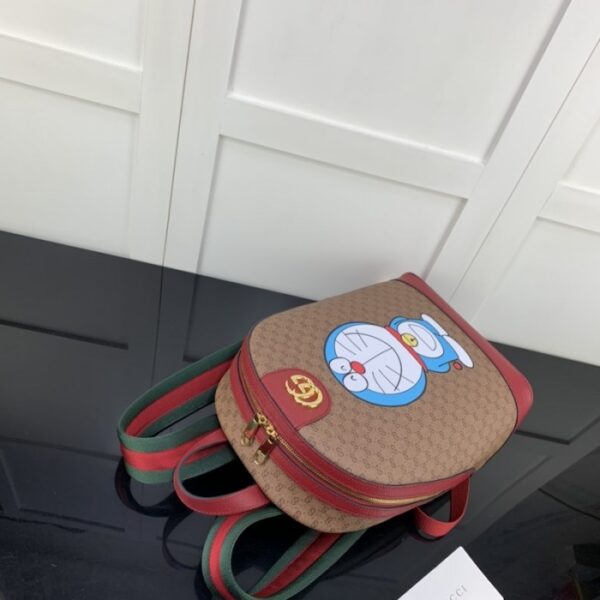 Doraemon x Gucci small backpack 647816 - Image 3