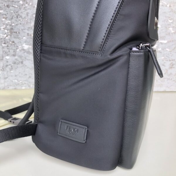 Fendi Bugs Eye Monster Black Nylon Backpack - Image 5