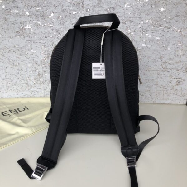 Fendi FF Backpack in Black Nylon - Image 2