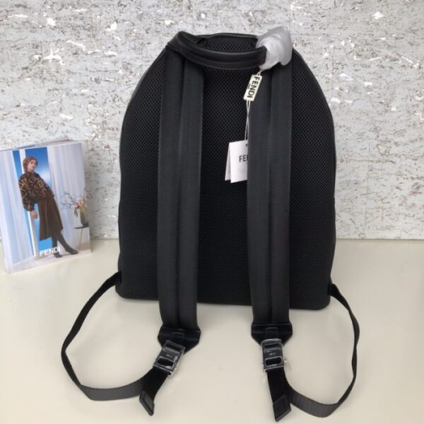 Fendi Monster Backpack in Black Nylon - Image 2
