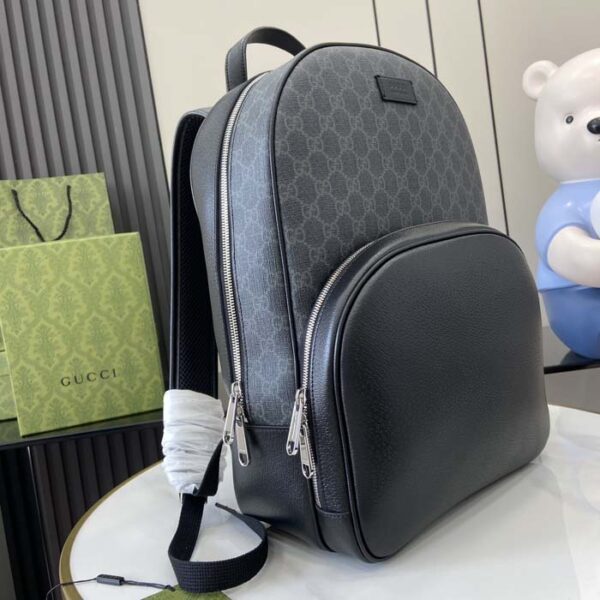 Gucci Medium GG backpack with tag Black 795462 - Image 2