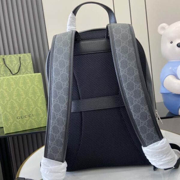 Gucci Medium GG backpack with tag Black 795462 - Image 3