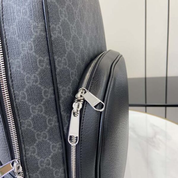 Gucci Medium GG backpack with tag Black 795462 - Image 7