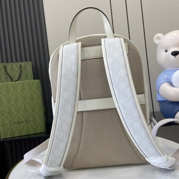 Gucci Medium GG backpack with tag White ‎795462 - Image 3