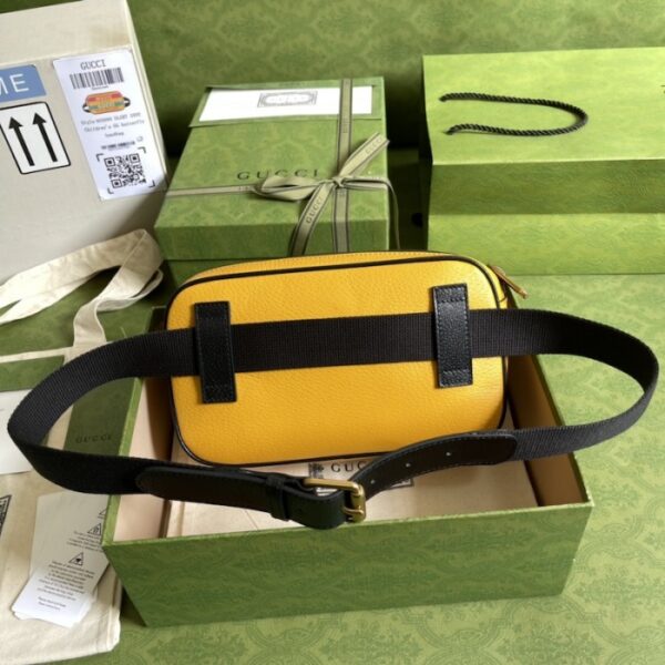Gucci 100 belt bag yellow ‎602695 - Image 2