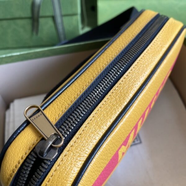 Gucci 100 belt bag yellow ‎602695 - Image 6