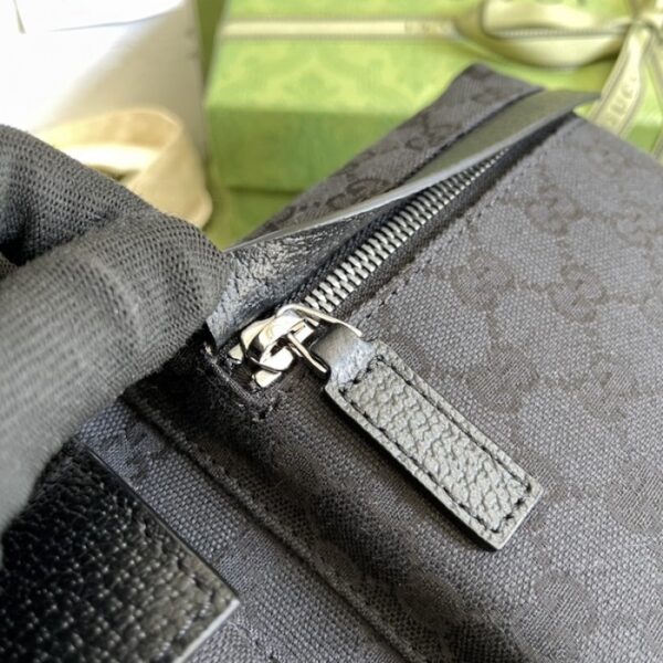 Gucci Original gg canvas belt bag 28566 Black - Image 5